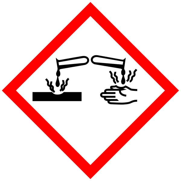 corrosivo acido